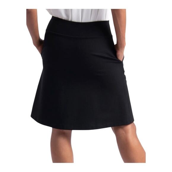 Betabrand Ponte Wrinkle Resistant Skort Skirt - Picture 2 of 7